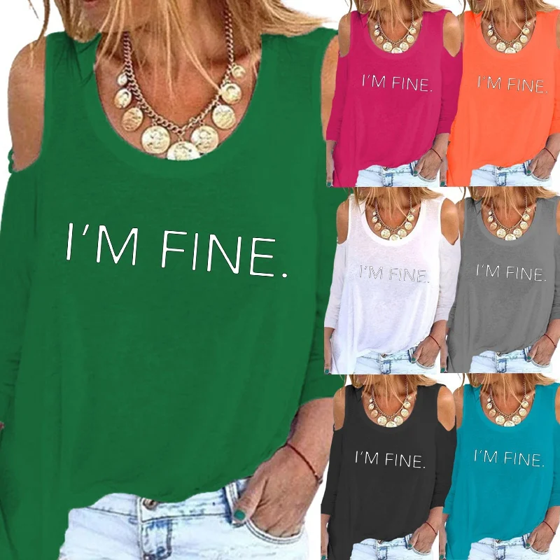 

Women Clothing Fashion Printing Shirt Ladies Long Sleeve Round Neck Pullover Graphic Tee Loose Shirt Plus Size