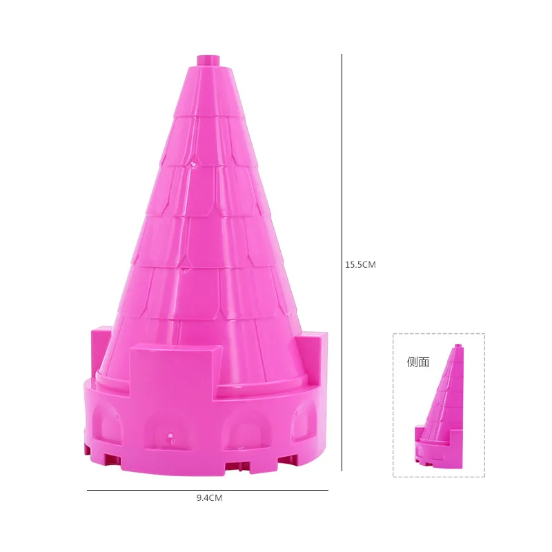 Конструктор с большими частицами сборные кубики замок декорации Настенная крыша