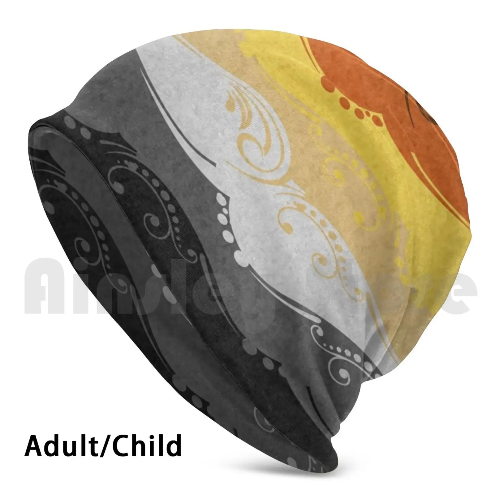 

Вязаная Шапка-бини в стиле хип-хоп