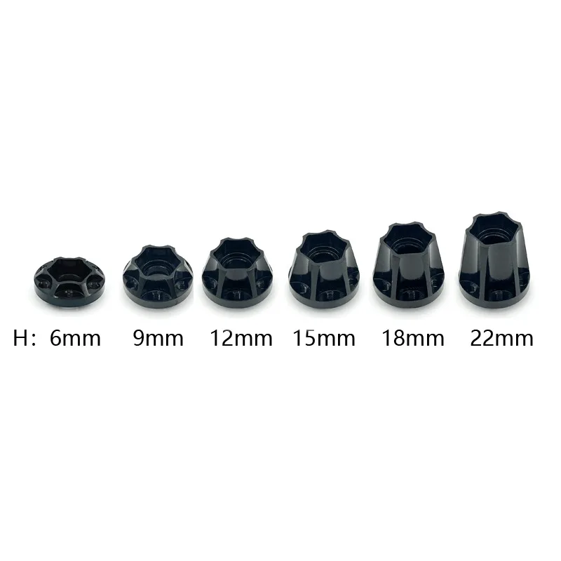 

Aluminum Alloy 12mm Wheel Hex Hub for 1/10 RC Crawler 1.9 2.2 Wheel Rim Axial SCX10 Traxxas TRX4 D90