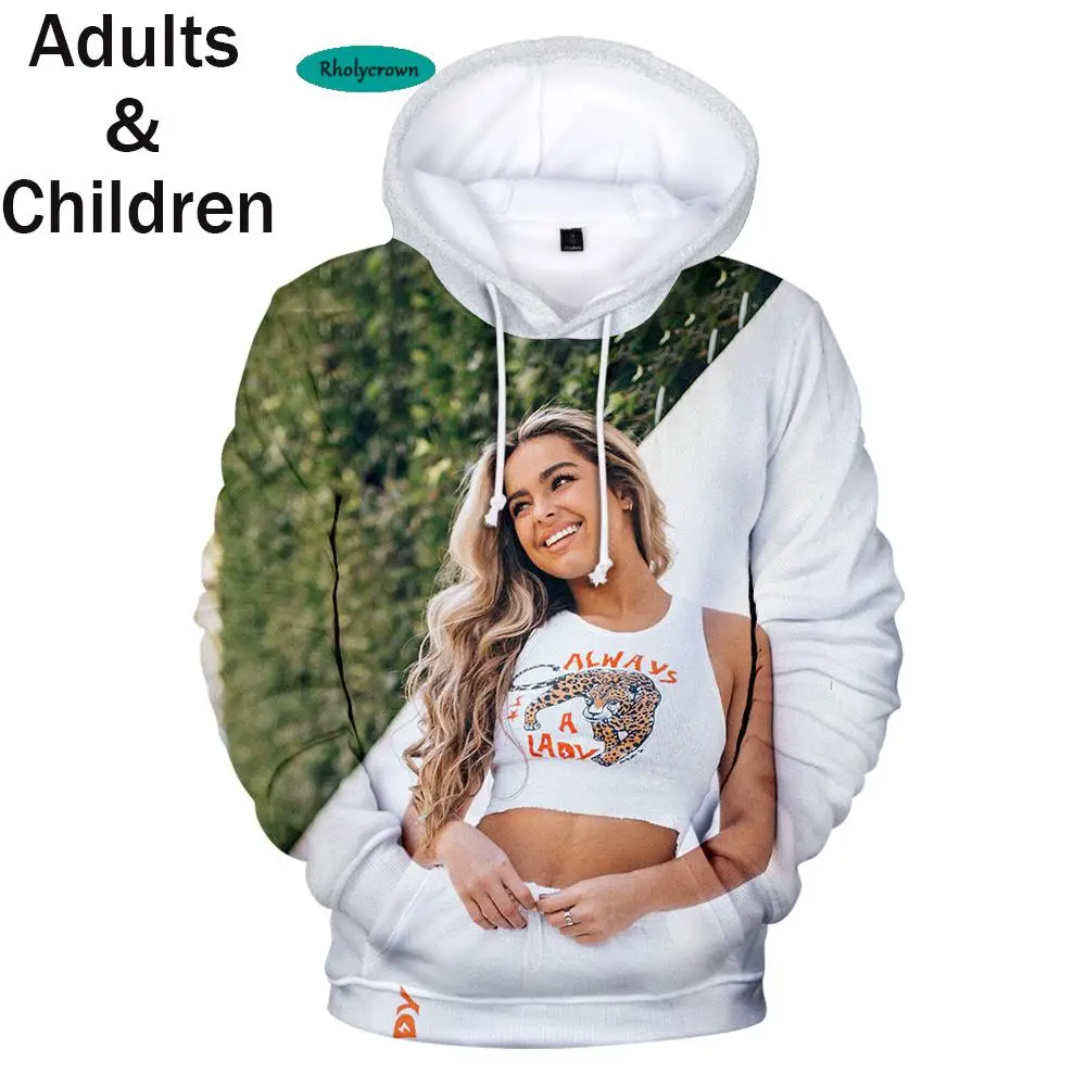 

Addison-Rae 3d Hoodies Men Women Girls Sweatshirts Autumn Winter Addison-rae Hoody kids Streetwear Boy's Casual tops clothe