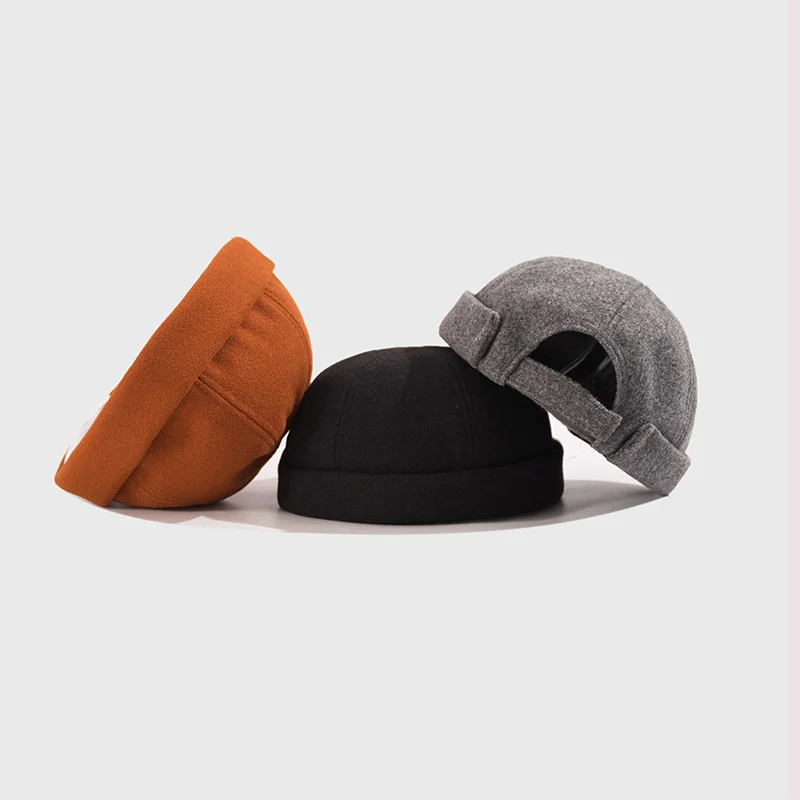 2019 уличная одежда облегающая шапка без козырька в стиле хип хоп короткая Докера