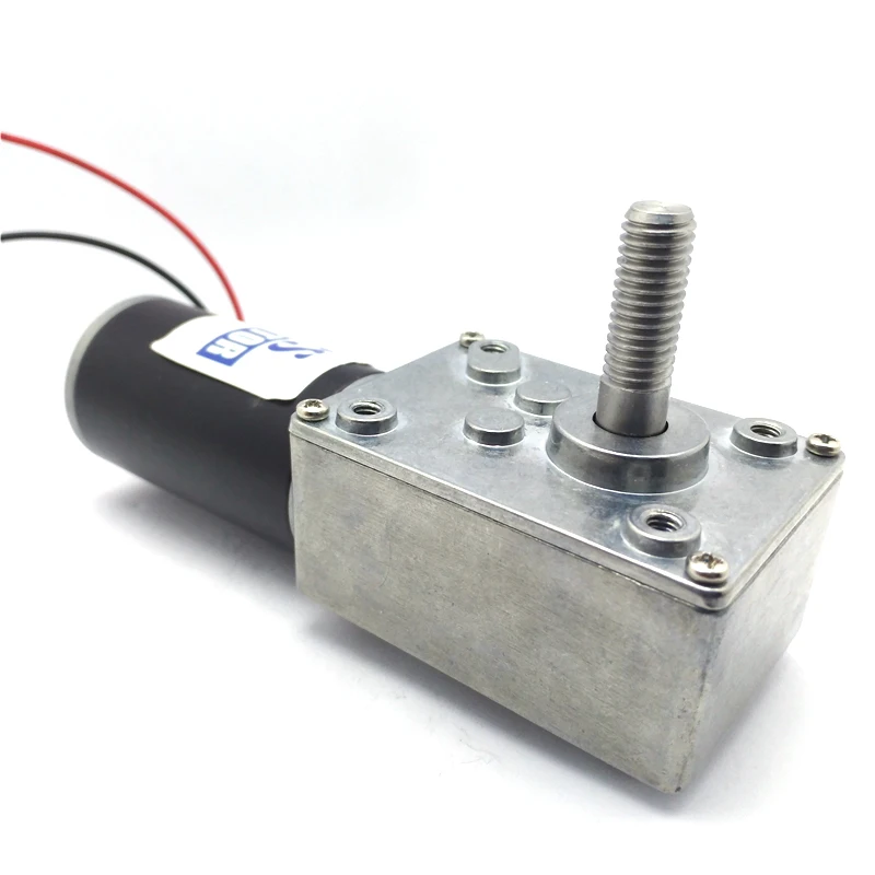 Винт С Резьбой Вала M8 длина 25 мм редуктор постоянного тока 12 В 24 В скорость 5 об/мин до 470 об/мин ШИМ контроллер металлический редуктор крутящий момент 70 кг 5840-31zy