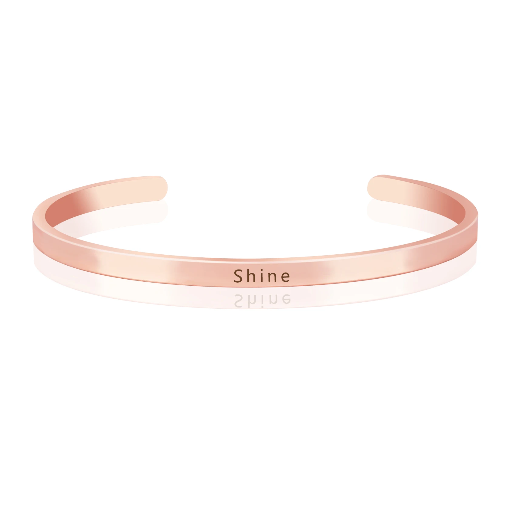 Браслеты дружбы Shine для мужчин и женщин браслеты с отпечатками вдохновляющие