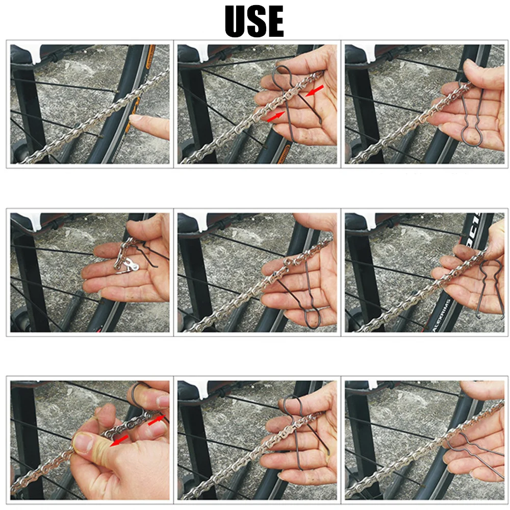 VXM велосипедная цепь 6/7/8/9/10/11 скоростная Волшебная пряжка недостающая звеньевая 3