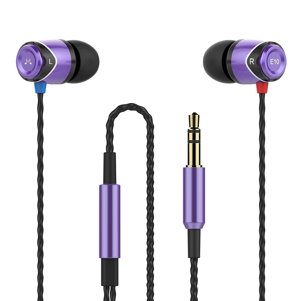 Проводные наушники вкладыши SoundMAGIC E10 мощные басовые Hi Fi стерео вкладыши|Наушники