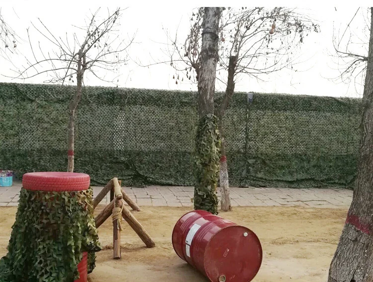 Высококачественная Военная камуфляжная сетка Лесной лист солнцезащитный Навес Открытый лагерь охотничий камуфляж подходит для кемпинга тент