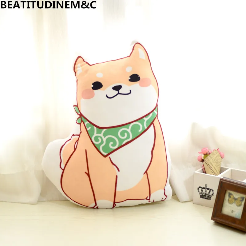 

Cartoon Shiba Inu Dog Plush Pillow Cushion, Dog Plush Toy, Home Sofa Car Pillow Cushion, Cushion Bay Window Decoration