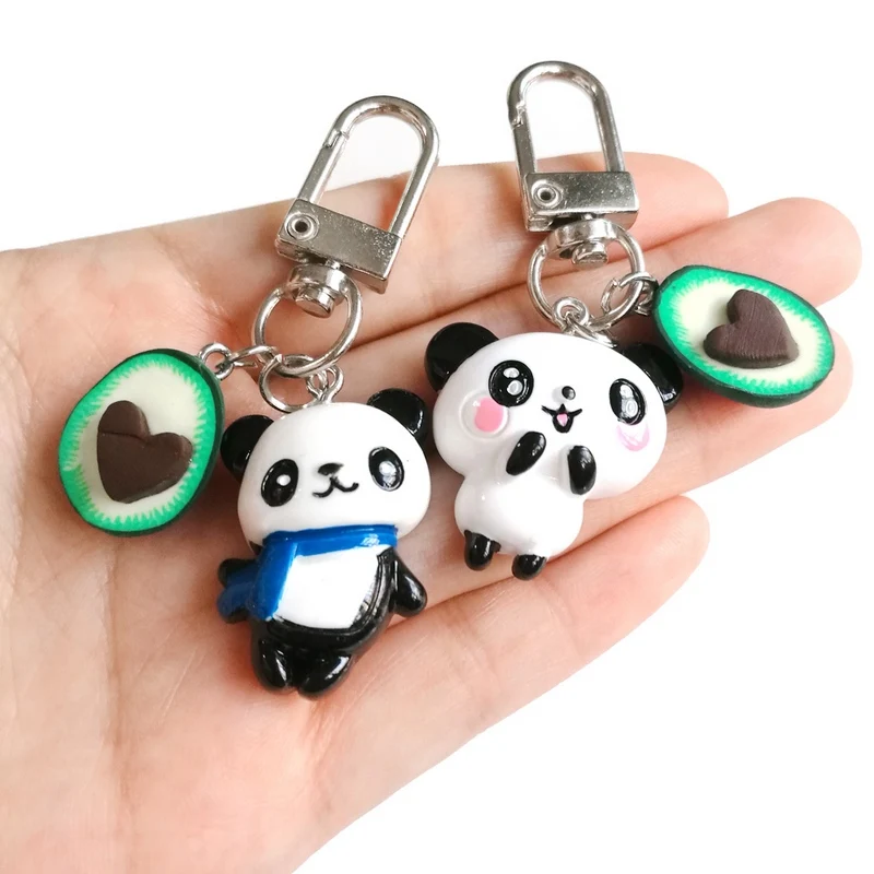 Оригинальная новая мода сердце авокадо брелок для женщин Безделушка на сумке