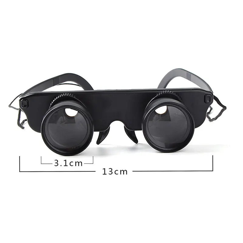 Fashion Glasses Telescope Binoculars Magnifier Eye Wear Polarized Sunglasses For Watching Football Sports Fishing Travel SEC88 | Спорт и