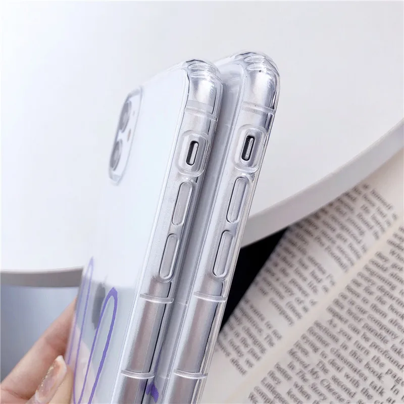 Милый противоударный чехол для телефона с изображением собаки кота кролика iphone 11