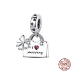 Популярные Новые товары 2021 г., поступление, 100% натуральный серебряный цвет, для девочек, бусины для рюкзака, подходят для оригинального браслета 3 мм, ювелирные изделия сделай сам