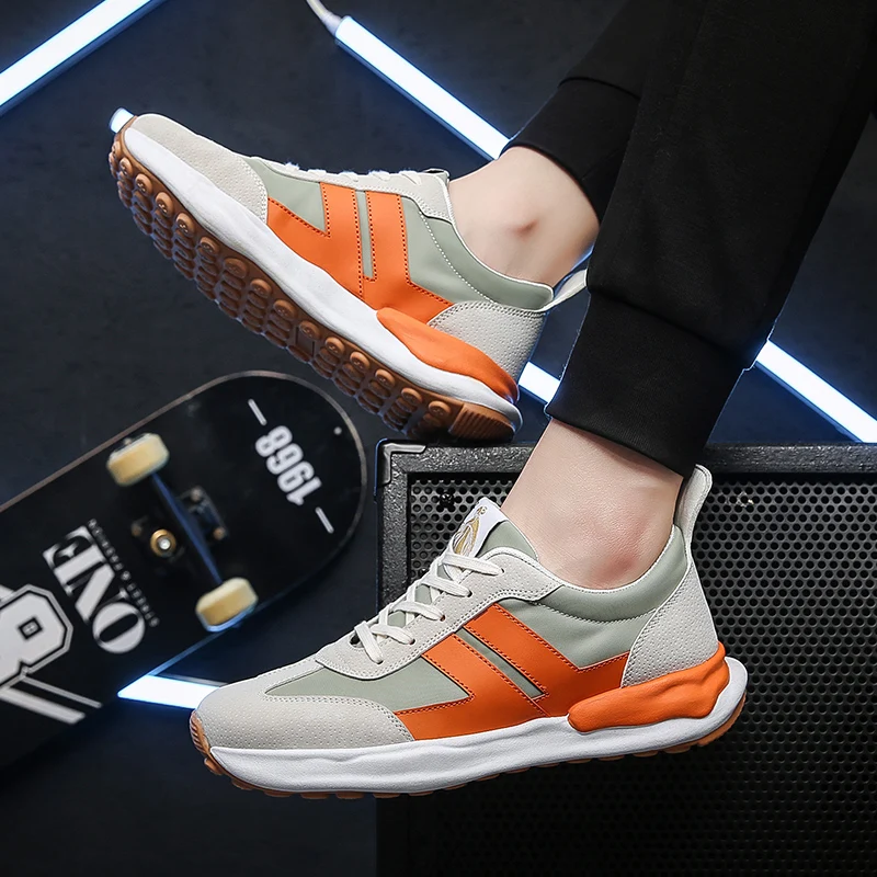 

Shoes Men's Sports Shoes Men's Breathable Casual Shoes Tennis Luxury Jogging Shoes Coach Flat Fashion Loafers Running Shoes