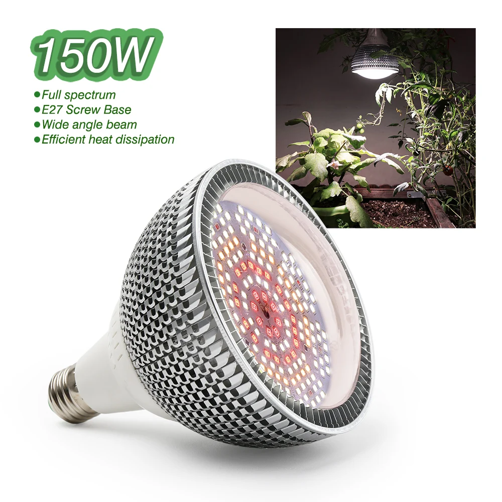 150W Plant Growth Lamp Full Spectrum LED Grow Light Fitolamps For Indoor Plants Seeds Flowers Bloom Greenhouse Tent - купить по
