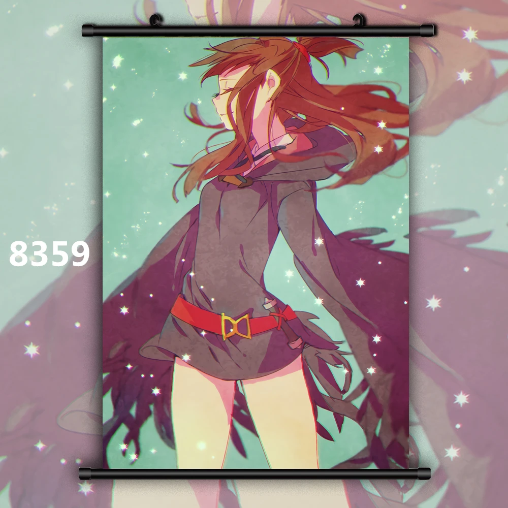 Маленькая ведьма academic Atsuko Diana Lotte Sucy Аниме Манга плакат в рулоне - Цвет: 8359