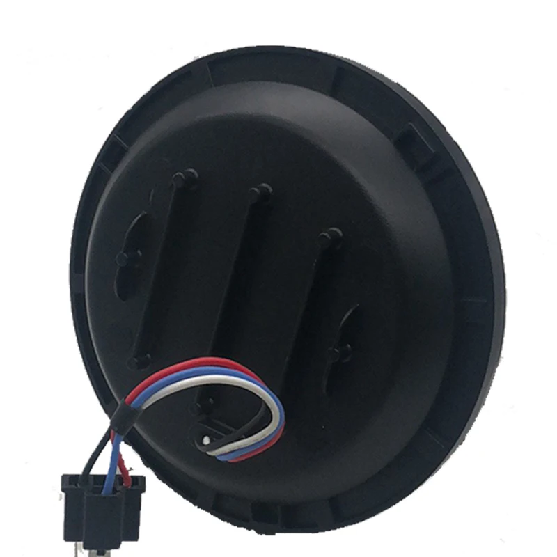 Черный/хром классический 7 ''светодиодные фары 90 W для Jeep Wrangler 97-2018 JK TJ LJ honda cb400