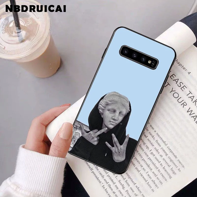 NBDRUICAI Мона Лиза искусство Дэвид линия качественный силиконовый чехол для