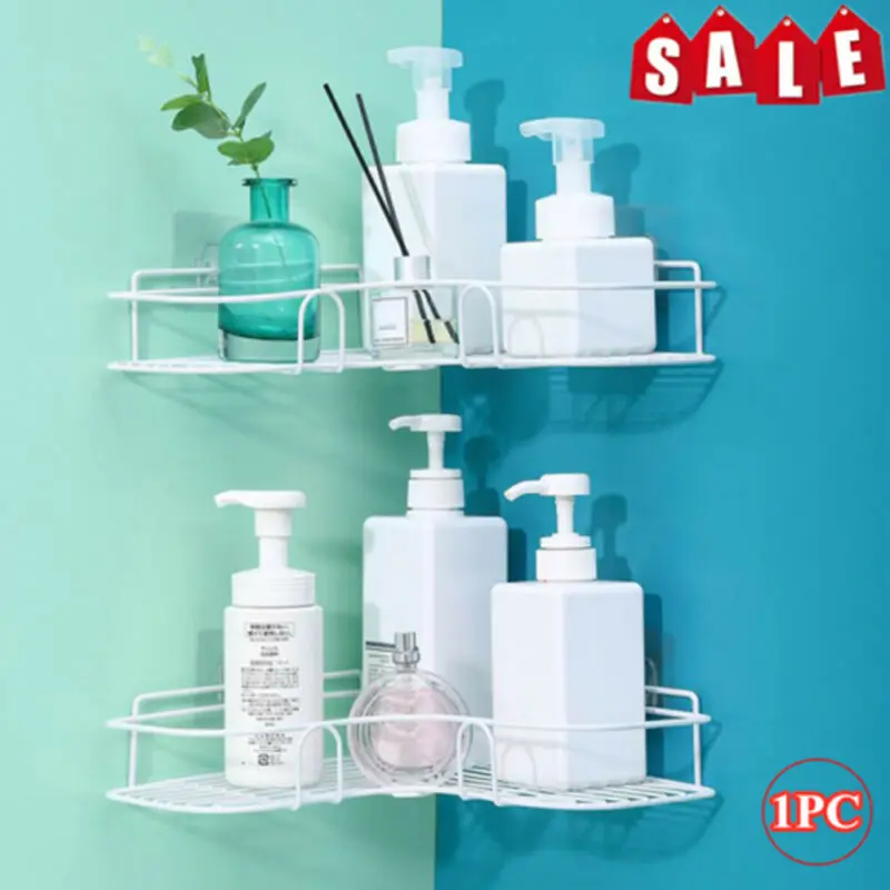 Стеллаж для душа с присоской ванной комнаты и кухни | Дом сад