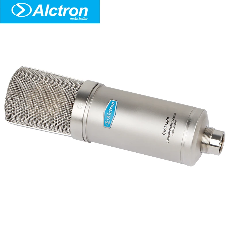 

Original Alctron CM6MKII Professional Condenser Wired Microphone Mic Sound Studio For Recording Includes Custom Shock Mount