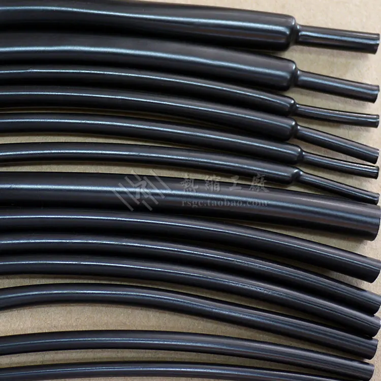 

2.5mm Diameter 2:1 Flexible Shiny Heat Shrink Tube Soft Elastic Cable Sleeve Professional Audio Earphone Line Wire Wrap Cover