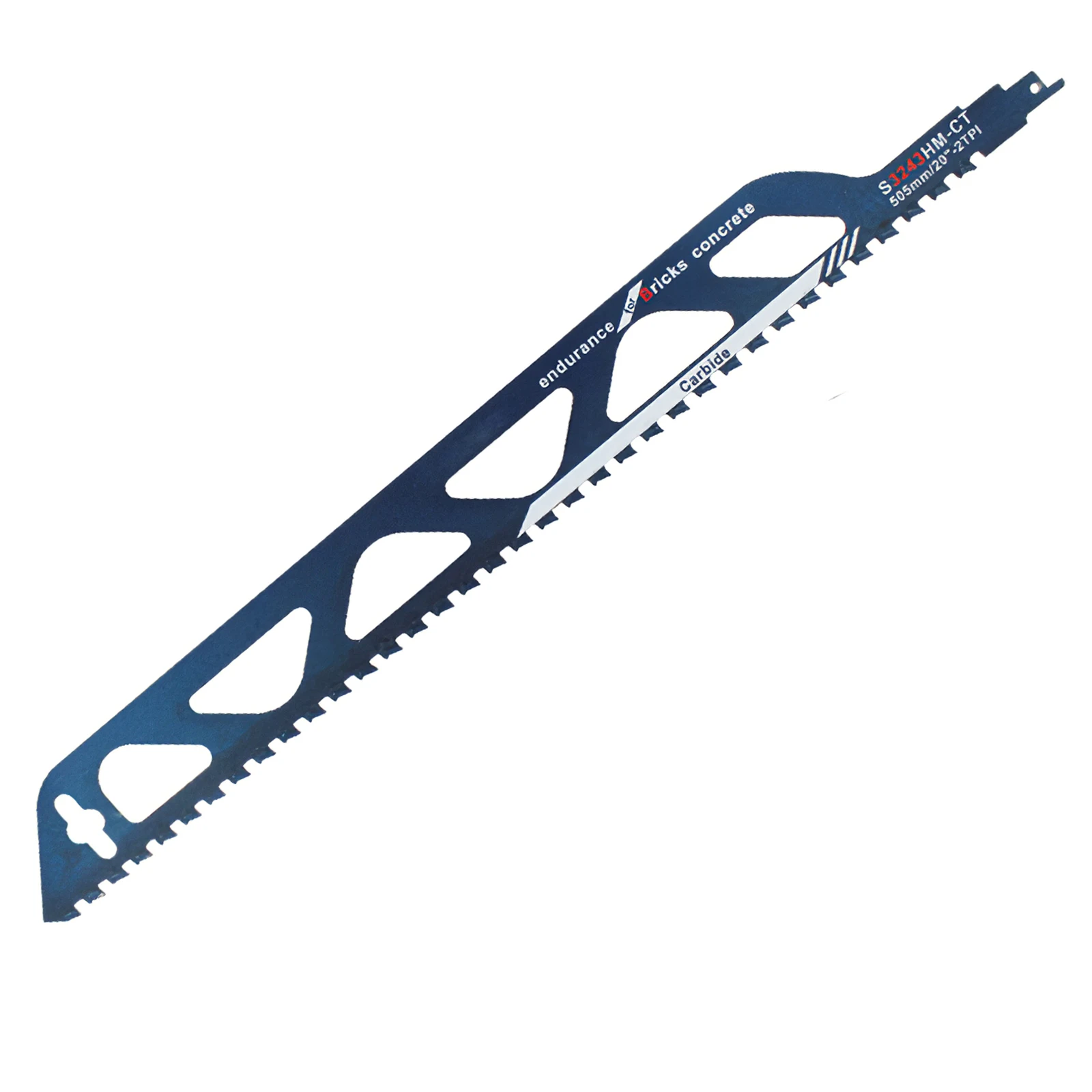 

S0243 Alloy Saber Reciprocating Saw Blade for Cutting Light Wall 225mm 455mm 505mm Metal Wood Assorted Blades Woodworking