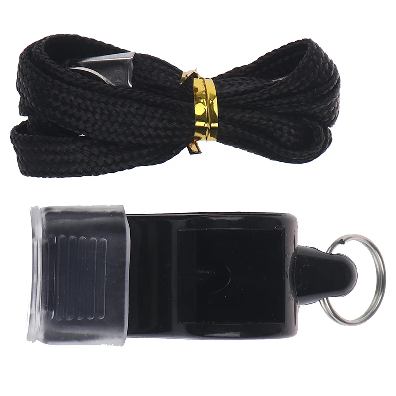 

1Pcs Fluitje Met Lanyard Fox 40 Voetbal Basketbal Hockey Baseball Sport Umpire Fluitje