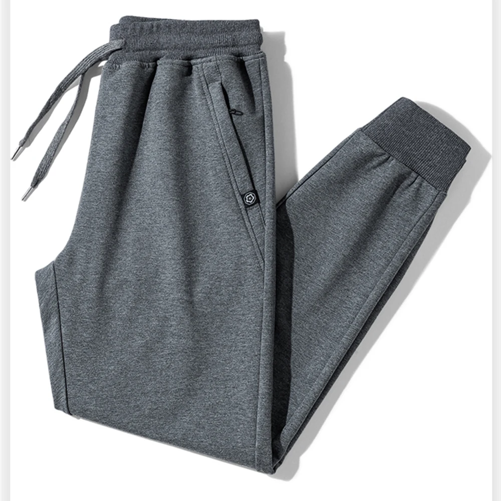 

Men's Four Seasons Casual Mid-Waist Elastic Fabric Sports Breathable Trousers Long Pants