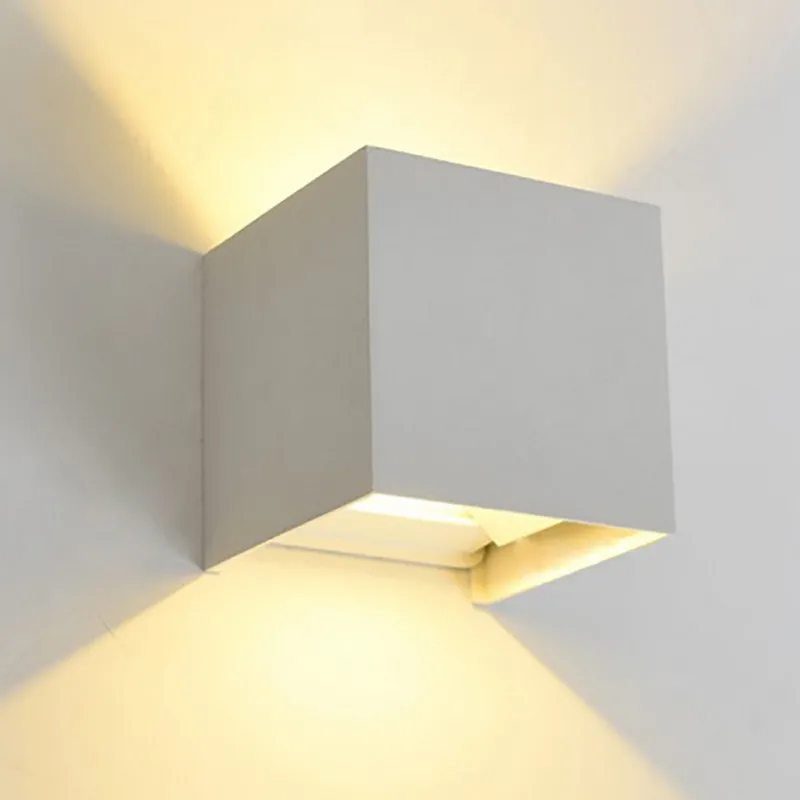 

5-12W LED Wall Light Outdoor Waterproof IP65 Porch Garden Wall Lamp & Indoor Bedroom Bedside Decoration Lighting Lamp Aluminum