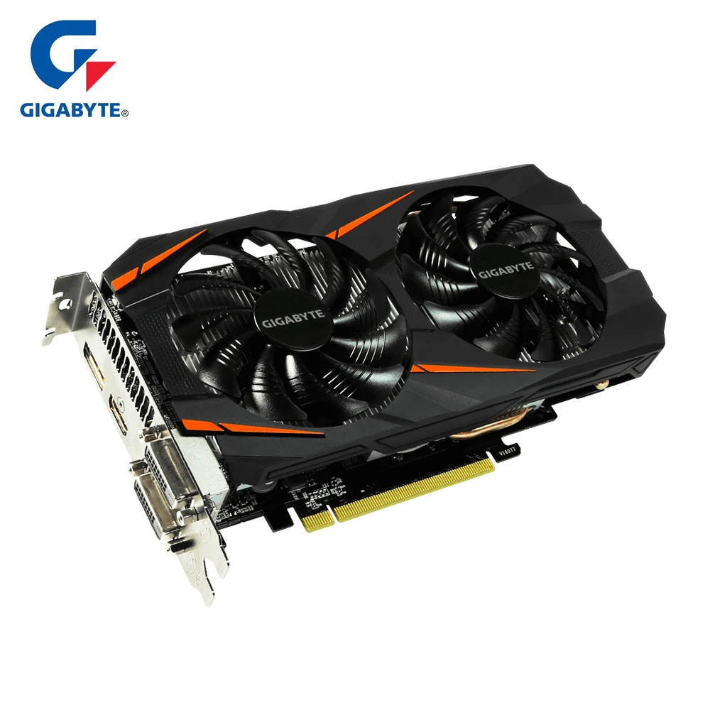 Видеокарта GIGABYTE gtx 1060 3 ГБ GDDR5 Hdmi VGA игровые ПК б/у карты | Компьютеры и офис