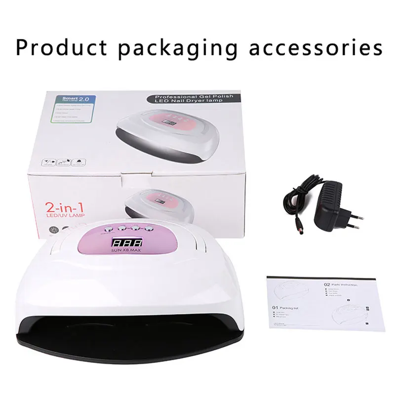

UV LED Nail Lamp For Manicur Nail Dryer Lamp With Memory Function LCD Display New Design LED Lamp for Nail Art Manicure Tools