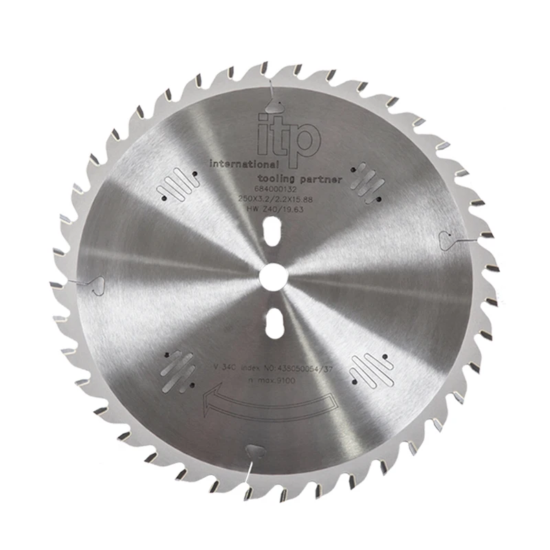 10-inch woodworking saw blade, table saw, panel saw, alternating tooth circular saw blade 15.88 special for inner hole