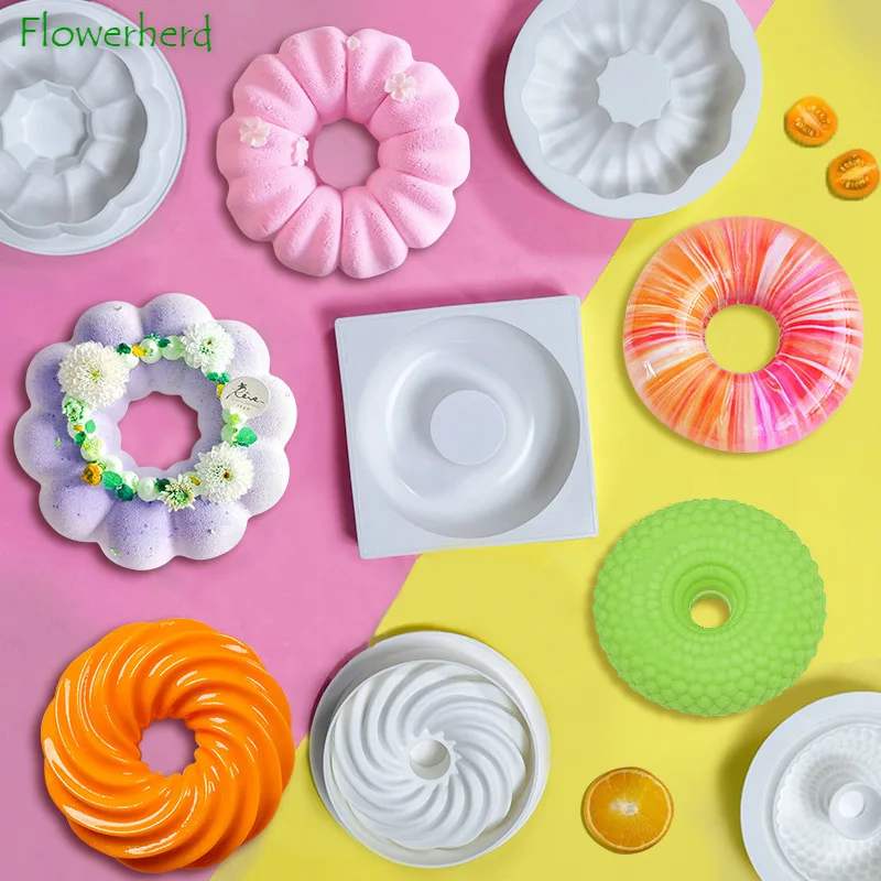 

Силиконовая форма для выпечки «один пончик, мусс»