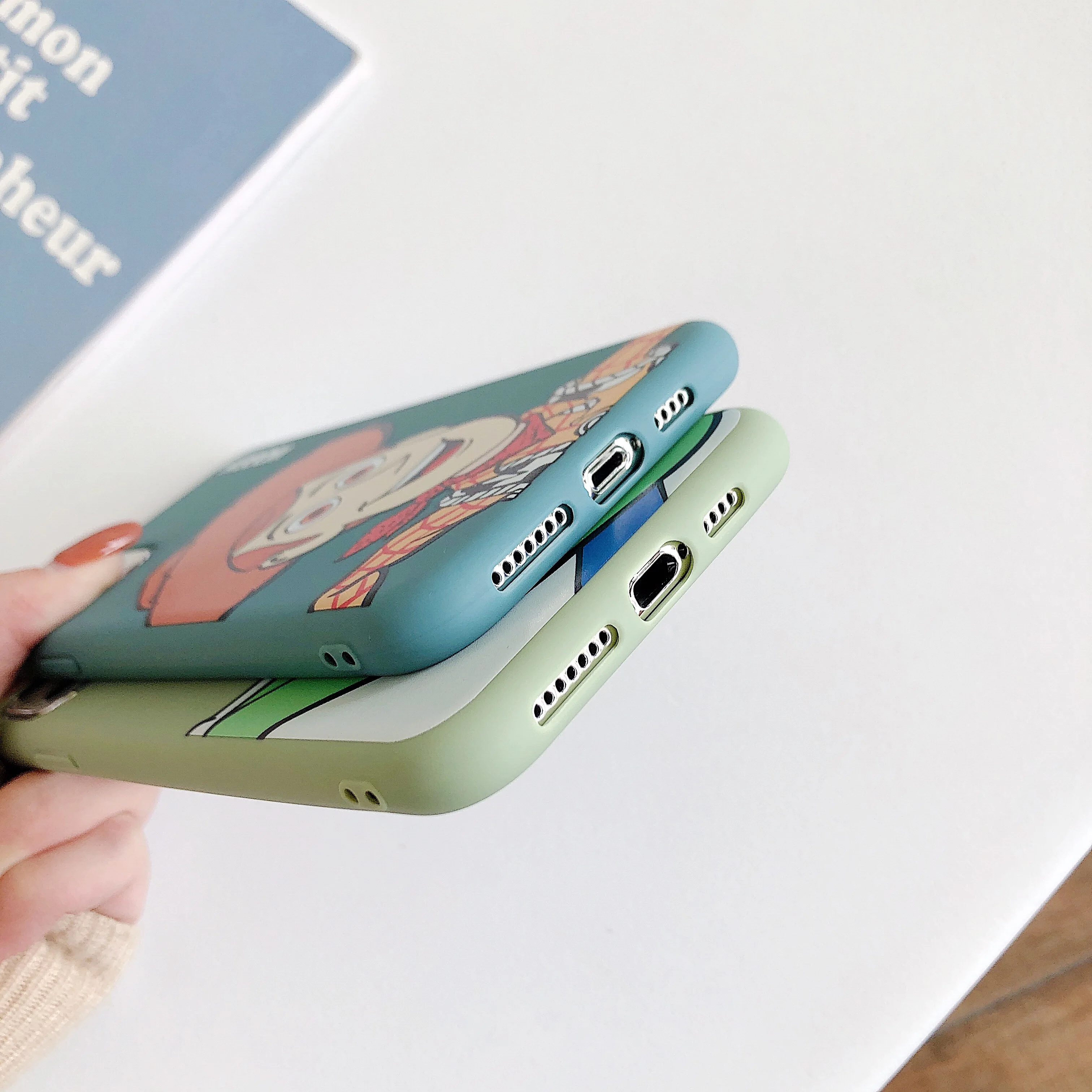 Мягкий чехол с мультяшной игрушкой для iphone 11 pro x xs max xr 8 7 6 6s plus матовый Силиконовый