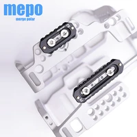 quick release safety rail 7046mm long w 14 screw nato rail slider for camera monitor ball head magic arm butterfly clamp