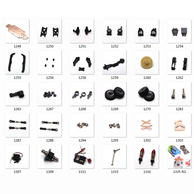 wltoys 144001 114 запасные части для радио