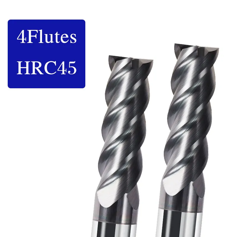 

MDBT Твердосплавные концевые фрезы HRC45 4/2 канавки 4-12 мм