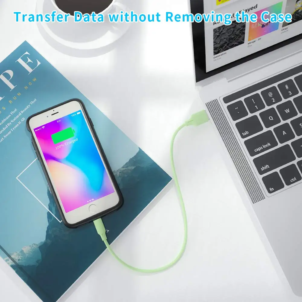 NEWDERY батарея чехол для iPhone 6, 6s, 3200mAh Беспроводное зарядное устройство чехол совместимый с iPhone 6, 6s, портативный аккумулятор C