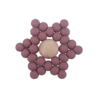 new creative geometric hexagonal toy teether to protect your babys health and soft silicone texture baby accessories newborn