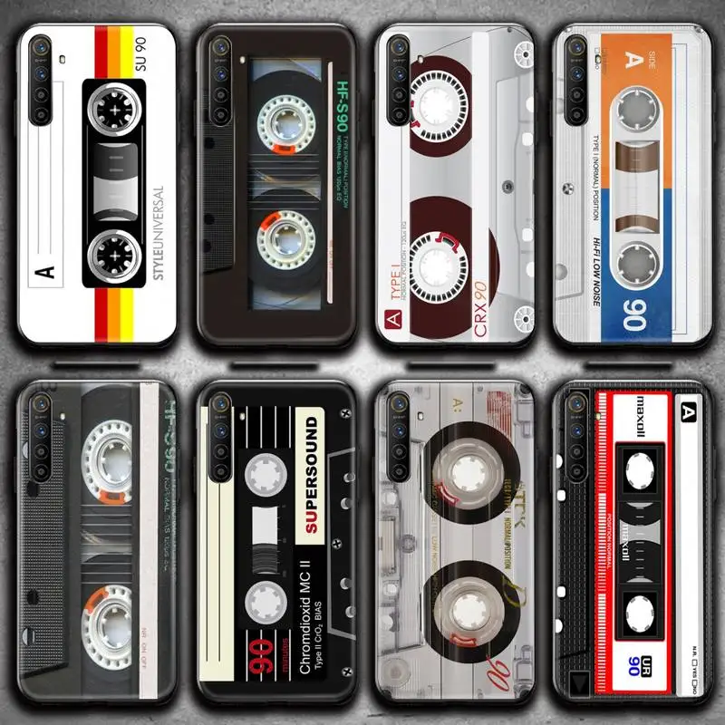 

Music Classic Retro Cassette Tape Phone Case For OPPO Realme 6 Pro C3 5 Pro C2 RENO2-Z A11X XT