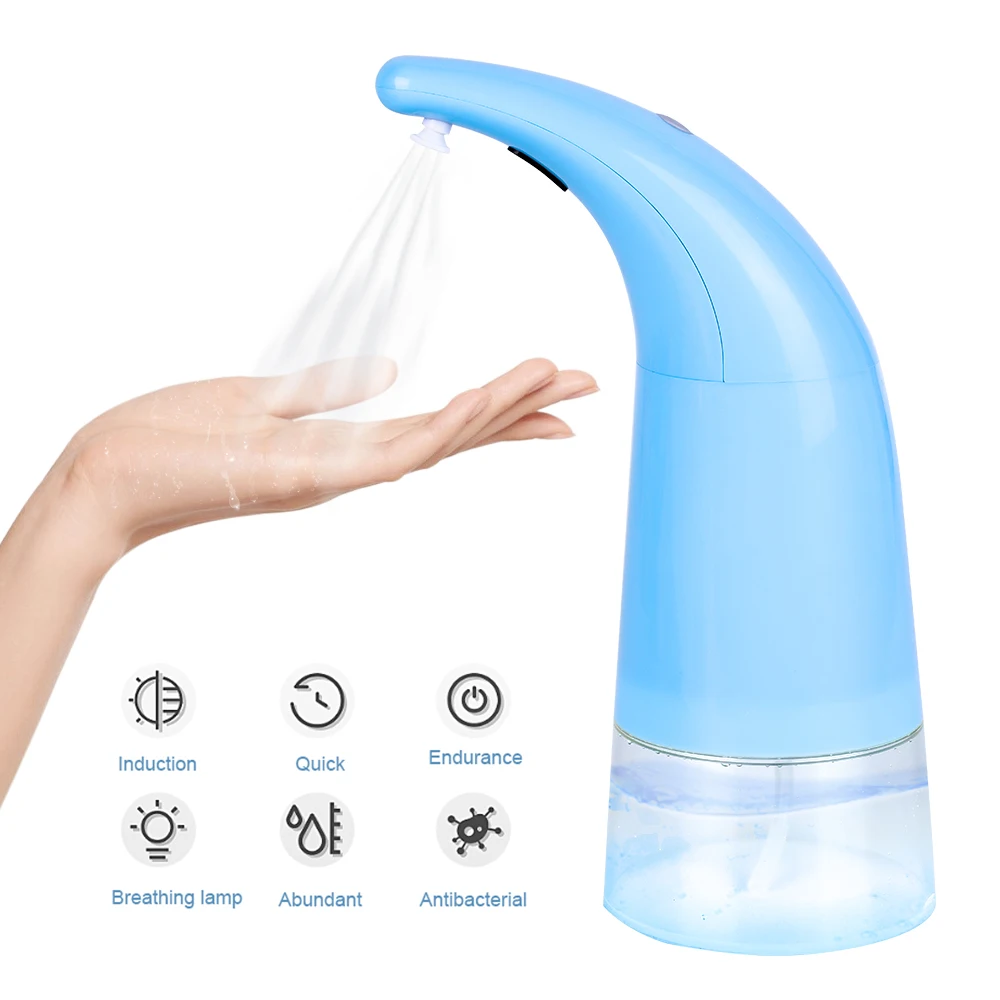 250 мл интеллектуальный автоматический сенсор дозатор жидкого мыла индукционный