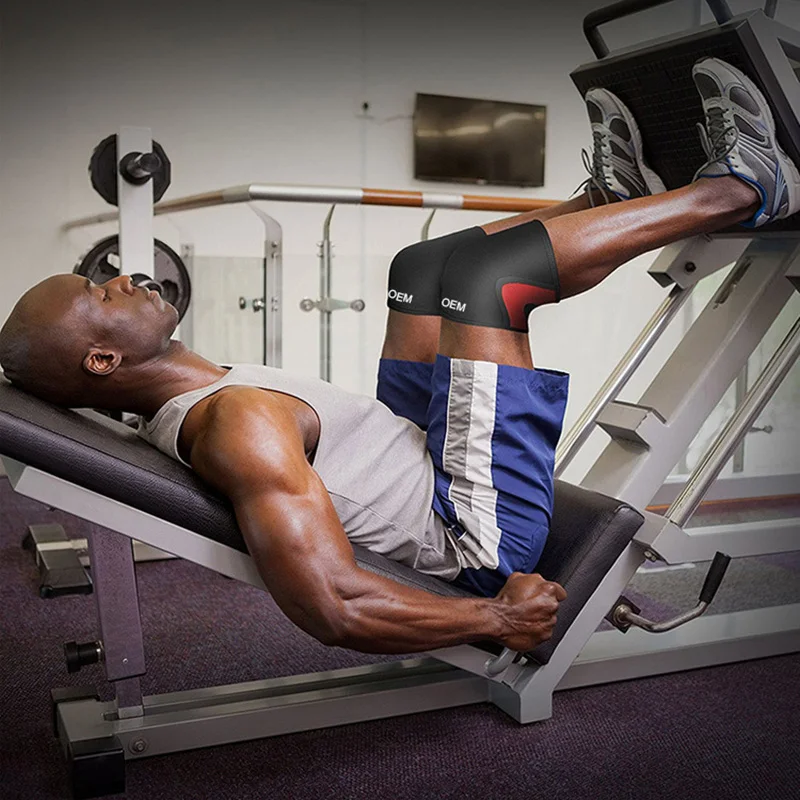 1 шт. неопреновые наколенники компрессия Тяжелая атлетика тренажерный зал фитнес