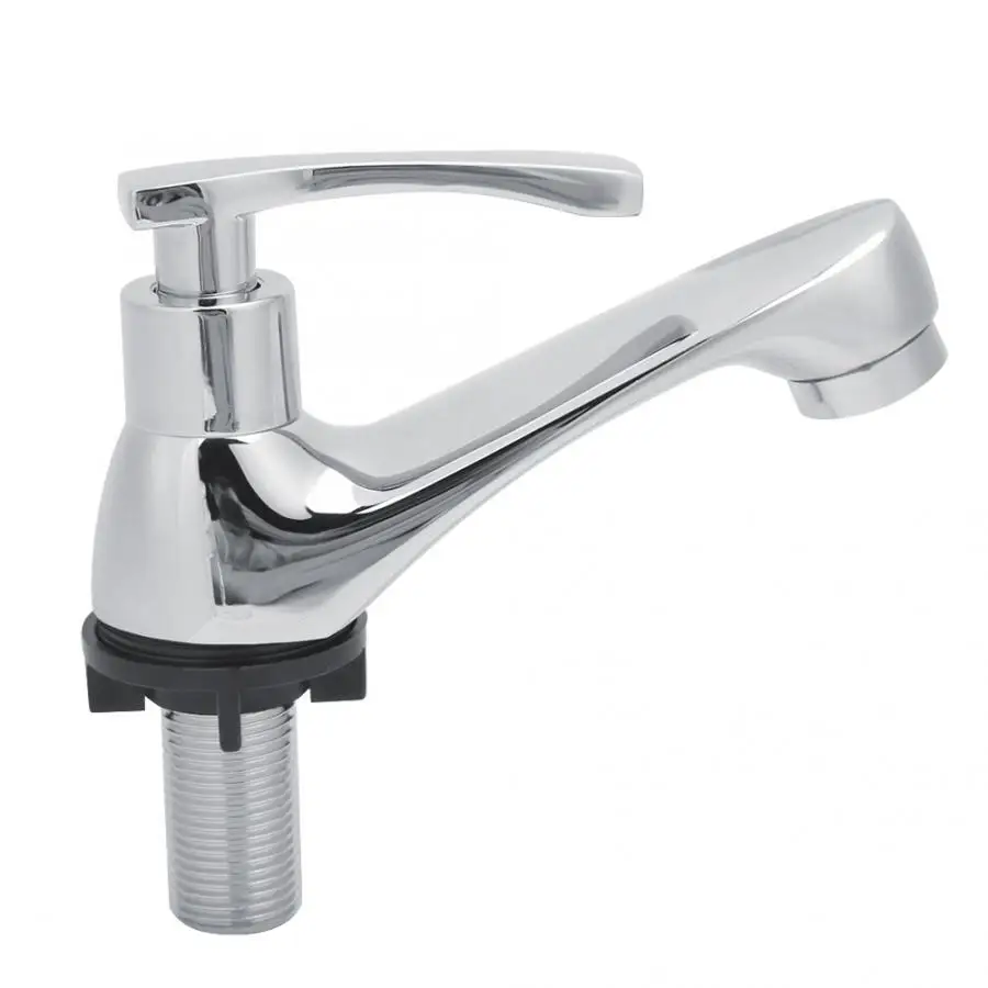 G1/2in Single Handle Zinc Alloy Household Faucet Water Tap for Home Bathroom Use | Обустройство дома