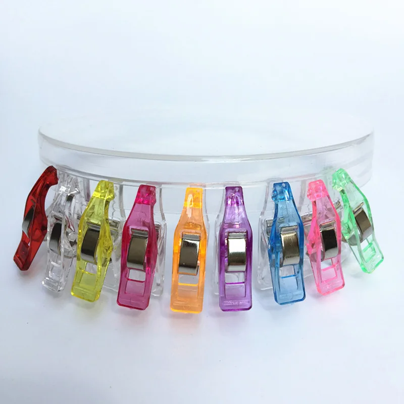 Лоскутное шитье высокое качество Пластик зажимы поделки своими руками 50 шт в