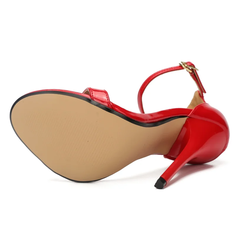 

Sandals Women 12.5-13.5cm High Heels Sandalia Feminina Ladies Sandals Summer Shoes chaussures femme buty damskieSize 37-48