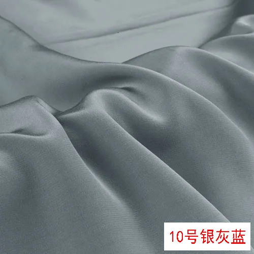 asphoto 50 см/лот сплошной цвет натуральный шелк тканевый креп De Chine натуральный шелк обе ширина 140 см 24 цвета s - Color: asphoto
