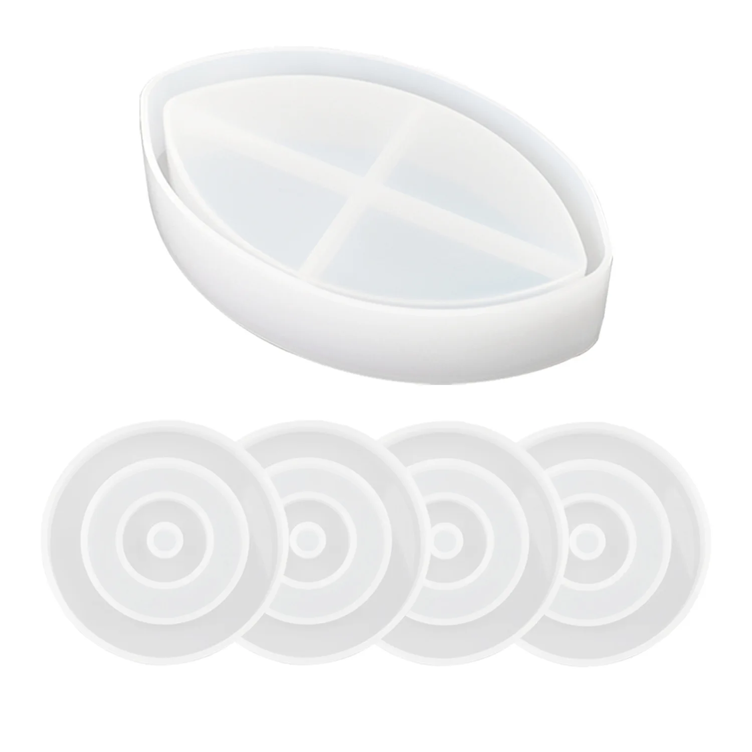 Набор силиконовых зеркальных подставок сделай сам |