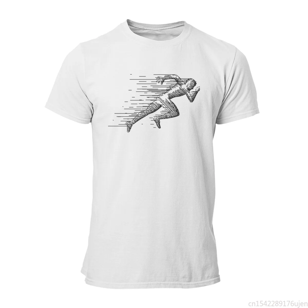 

Vinatge Simply Runner Running Abstract Black Fashion Games White Black Gothic Anime Classical Style Clothing