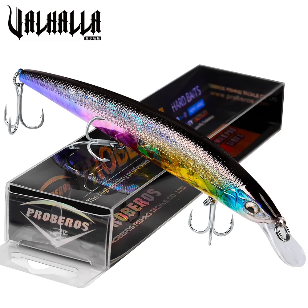 

VALHALLA 1PC Minnow Bait 18.5g/15cm 9g/11.5cm Fishing Lures Artificial Hard Bait Noisy Wobblers Trolling Swimbait Pesca Isca