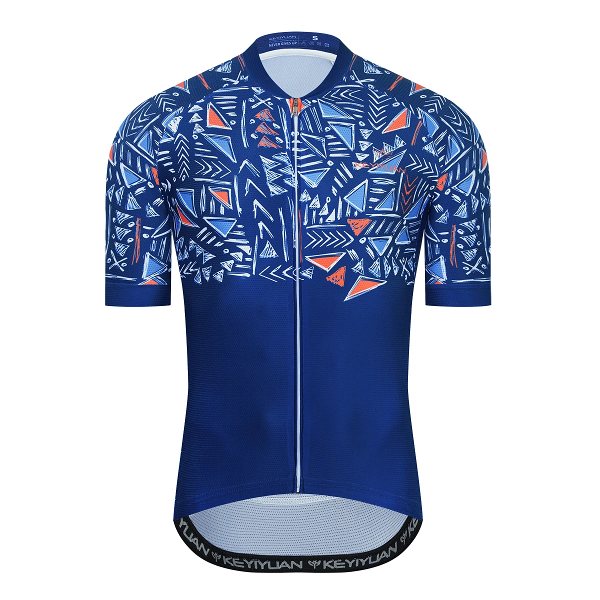 

2022 KEYIYUAN Summer Short Sleeve Blue Bike Jersey Men Roupa Ciclismo Masculino Tenue Cycliste Homme Abbigliamento Mtb