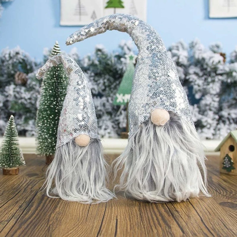 2019 г. Рождественское украшение ручной работы Шведский гном Санта плюшевая кукла